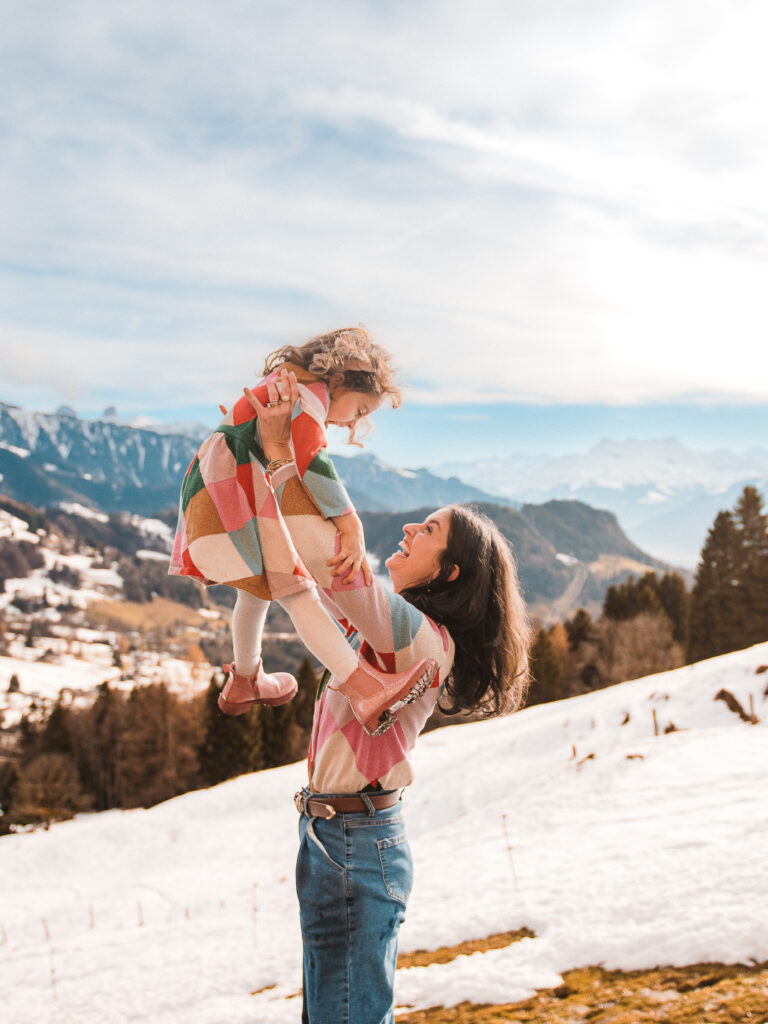 family portrait session nearby Montreux